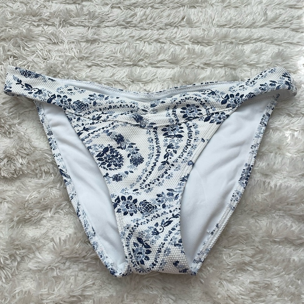 Hollister Paisley Print Bikini Bottom